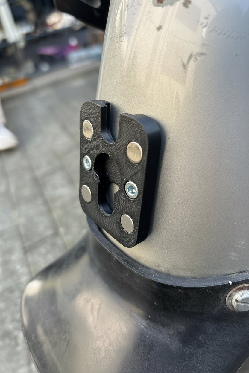 Abnehmbarer Kennzeichenhalter Simson/Vespa/Roller